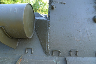 100-мм самоходная артиллерийская установка СУ-100, «Музей боевой и трудовой славы» в Парке Победы, Саратов