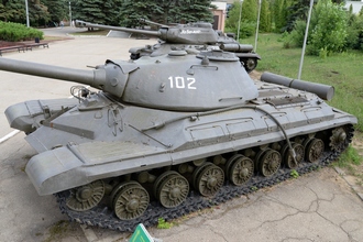 Тяжёлый танк Т-10, «Музей боевой и трудовой славы» в Парке Победы, Саратов