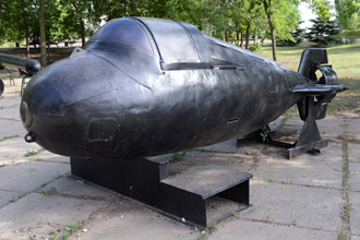 Сверхмалая подводная лодка пр.907 «Тритон-1М», «Музей боевой и трудовой славы» в Парке Победы, Саратов