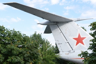 Учебно-тренировочный самолёт Ту-134УБЛ, «Музей боевой и трудовой славы» в Парке Победы, Саратов