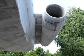 Учебно-тренировочный самолёт Ту-134УБЛ, «Музей боевой и трудовой славы» в Парке Победы, Саратов