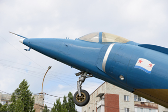Палубный штурмовик Як-38, «Музей боевой и трудовой славы» в Парке Победы, Саратов