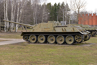 100-мм самоходная артиллерийская установка СУ-100, Ленино-Снегирёвский военно-исторический музей