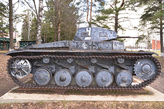 Лёгкий танк Pz.Kpfw.II Ausf.B, Ленино-Снегирёвский военно-исторический музей