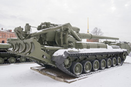 203-мм самоходная пушка 2С7 «Пион», Артиллерийский музей, СПб