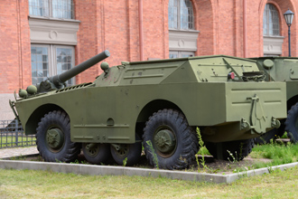 Боевая машина 9П110 комплекса 9К14 «Малютка» (на базе БРДМ-1), Артиллерийский музей, СПб