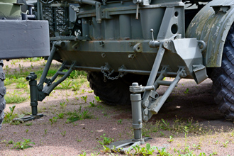 Самоходная пусковая установка 9П113 комплекса 9К52 «Луна-М», Артиллерийский музей, СПб