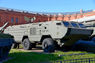 Пусковая установка 2П129 с ракетой 9М79 комплекса 2К79 «Точка», Артиллерийский музей, СПб