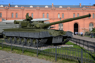Основной танк Т-80Б, Артиллерийский музей, СПб