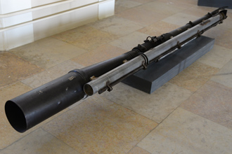 76-мм опытная динамореактивная авиационная пушка АПК-4 конструкции Курчевского, Артиллерийский музей, СПб