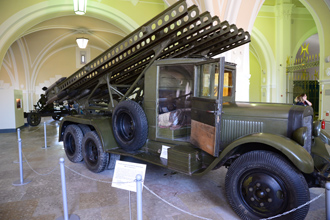 БМ-13-16 на шасси ЗИС-6, Артиллерийский музей, СПб