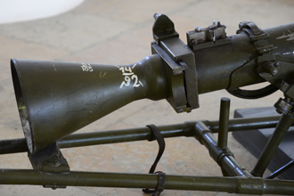 76-мм опытная динамореактивная пушка ДРП-4 конструкции Курчевского, Артиллерийский музей, СПб