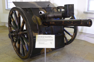 18 фунтовая пушка обр.1903 года, Великобритания, Артиллерийский музей, СПб