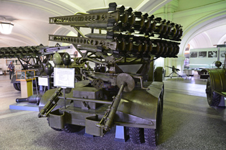 Боевая машина реактивной артиллерии БМ-8-48, Артиллерийский музей, СПб