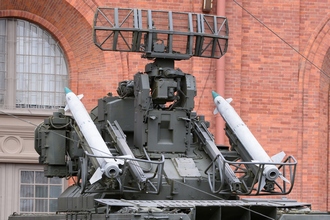 Боевая машина 9А33 ЗРК «Оса», Артиллерийский музей, СПб