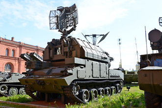 Боевая машина 9А330 ЗРК «Тор», Артиллерийский музей, СПб