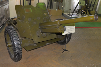 45-мм противотанковая пушка обр.1937 года,№А3767Н, Артиллерийский музей, СПб