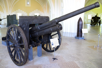 76-мм дивизионная пушка образца 1902/30 годов (ствол 40 калибров), Артиллерийский музей, СПб