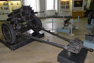 15-см реактивный миномёт Nebelwerfer 41, Артиллерийский музей, СПб