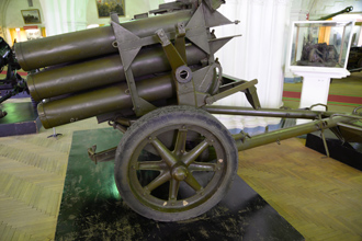 15-см опытный реактивный миномёт, Артиллерийский музей, СПб