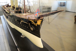 Модель крейсера I ранга «Рюрик», изготовленная в модельной мастерской Морского музея в 1892 году, ЦВВМ