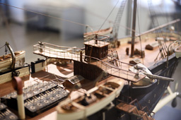 Модель крейсера I ранга «Рюрик», изготовленная в модельной мастерской Морского музея в 1892 году, ЦВВМ