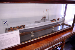 Модель подводного минного заградителя «Краб», ЦВВМ