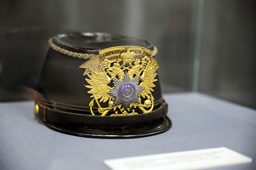 Головной убор типа «кепи» офицера Гвардейского экипажа образца 1862 года, ЦВВМ