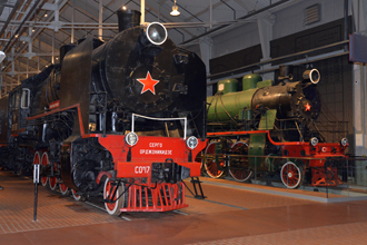 Паровоз СОм17-1137, Музей железных дорог России, Санкт-Петербург