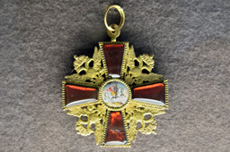 Крест ордена Св.Александра Невского, музей А.В.Суворова