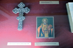 Предметы из церкви села Кончанское, построенной А.В. Суворовым, музей А.В.Суворова