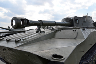 122-мм САУ 2С1 «Гвоздика», Экспозиция военной техники на центральной набережной Волгограда