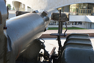 Орудийная повозка Бр-10, Наружная экспозиция музея-панорамы «Сталинградская битва», Волгоград