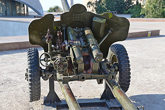 85-мм дивизионная пушка Д-44, Наружная экспозиция музея-панорамы «Сталинградская битва», Волгоград