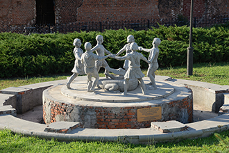 Реплика фонтана «Бармалей», Наружная экспозиция музея-панорамы «Сталинградская битва», Волгоград