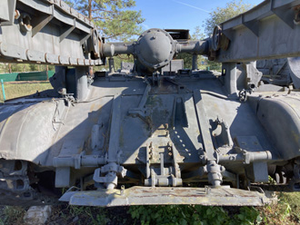 Мостоукладчик МТУ-20 на базе танка Т-55, Выставка инженерной техники в ПКиО «Волжский»