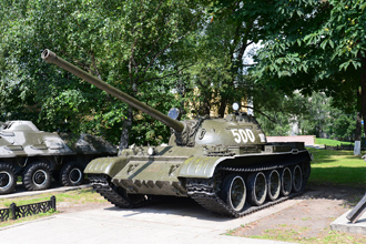 Средний танк Т-54Б, Музей боевой славы, филиал Ярославского музея-заповедника