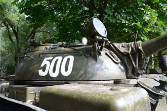Средний танк Т-54Б, Музей боевой славы, филиал Ярославского музея-заповедника