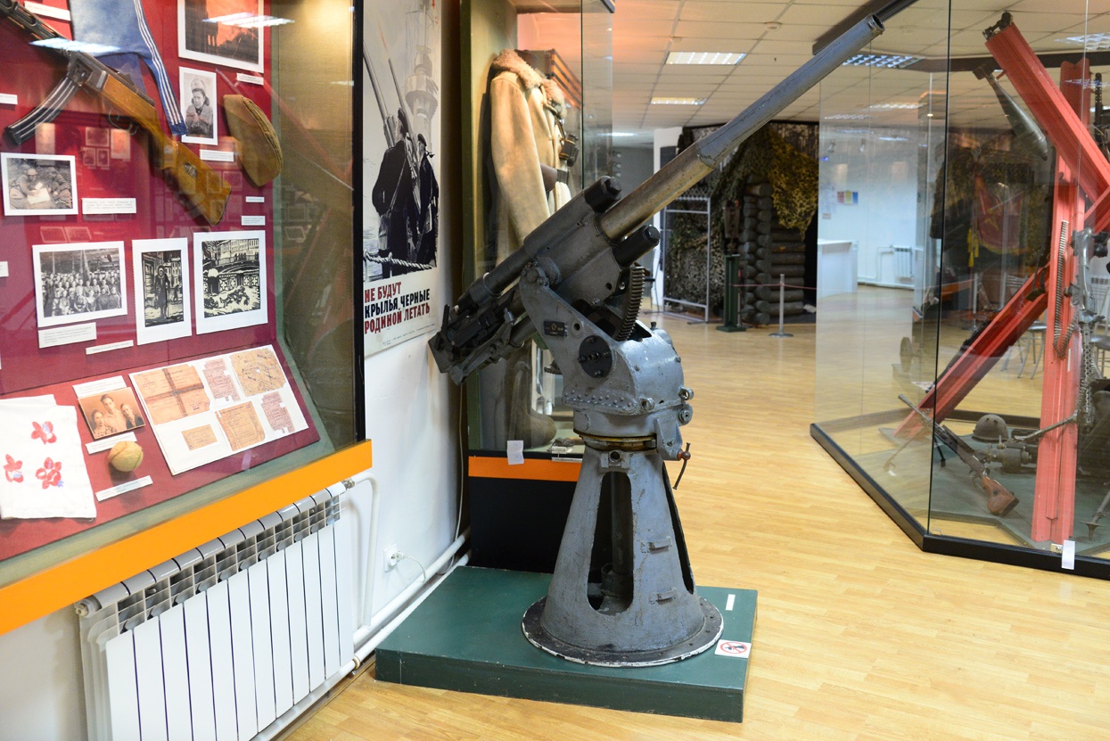 45-мм полуавтоматическая универсальная пушка 21-К, Музей боевой славы, филиал Ярославского музея-заповедника