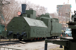Артиллерийская бронеплощадка бронепоезда типа БП-43