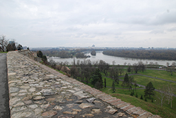 Крепостная стена верхнего града, Крепость Калемегдан. Белград