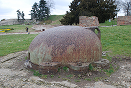Стальной колпак наблюдательного пункта, Крепость Калемегдан. Белград