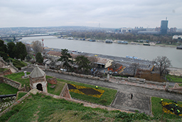 За Савой — высотки нового Белграда, Крепость Калемегдан. Белград