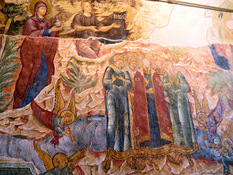 Росписи на стенах Рождественского собора, Суздаль