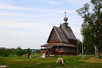 Никольская церковь (1766 год) из села Глотово, Суздаль