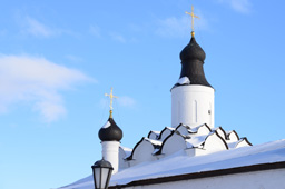 Сергиевская церковь. Иоанно-Предтеченский женский монастырь. Свияжск, 2017 год