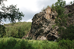 Порог Яман-Таш, верховья Сакмары в районе села Юлдыбаево, Башкирия